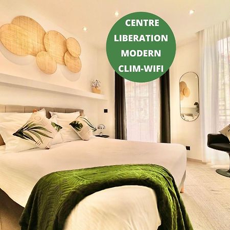 Liberation Center - Private Balcony - 24&7 Reception - Luggage Storage Aparthotel Nice Exterior photo
