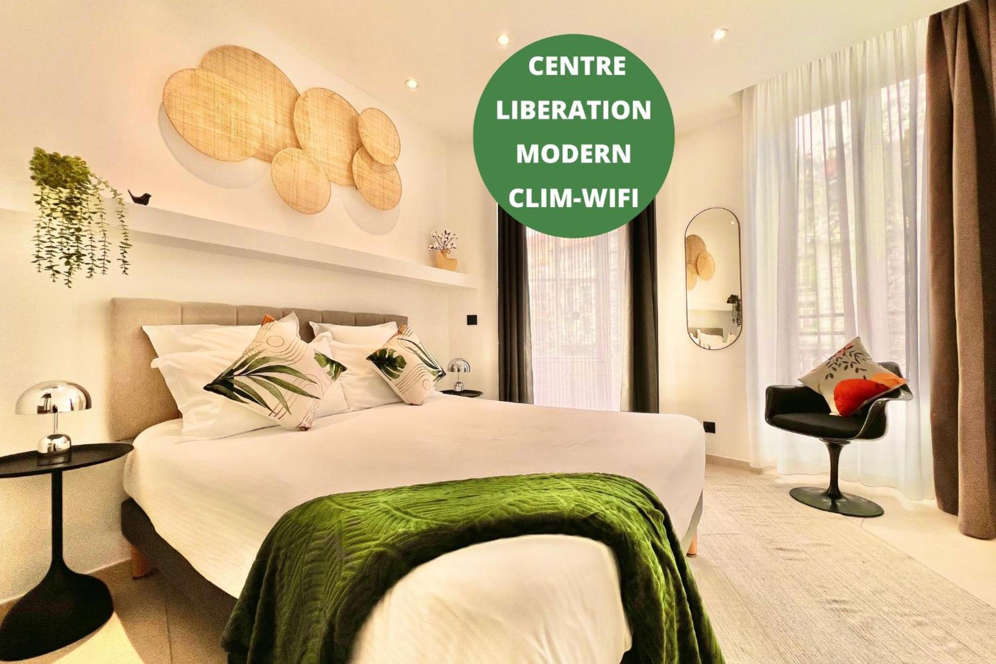 Liberation Center - Private Balcony - 24&7 Reception - Luggage Storage Aparthotel Nice Exterior photo